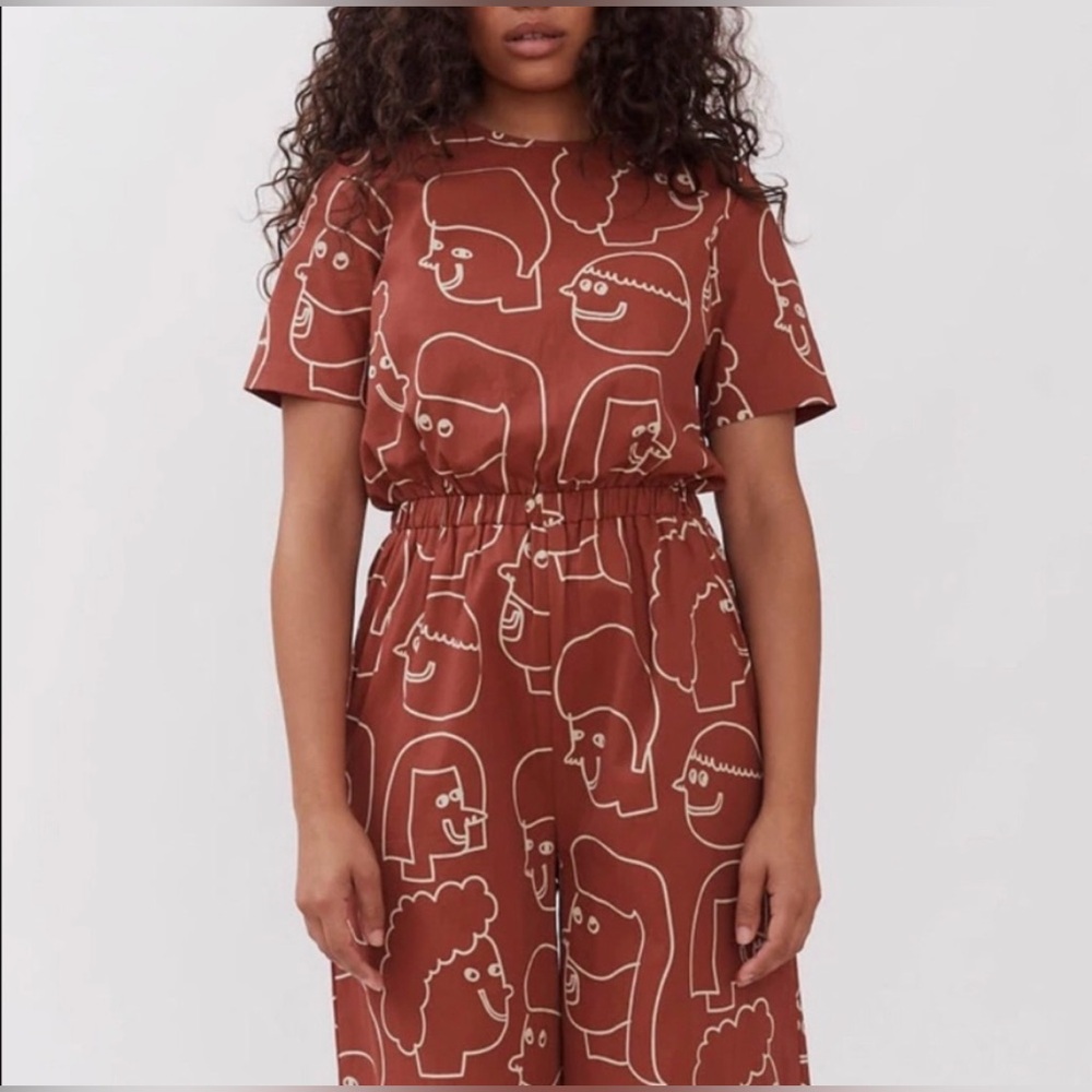 Lazy Oaf Face It Jumpsuit - Size 18 - image 2